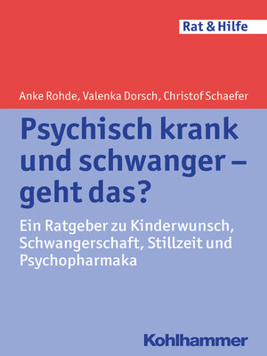 cover image of Psychisch krank und schwanger--geht das?